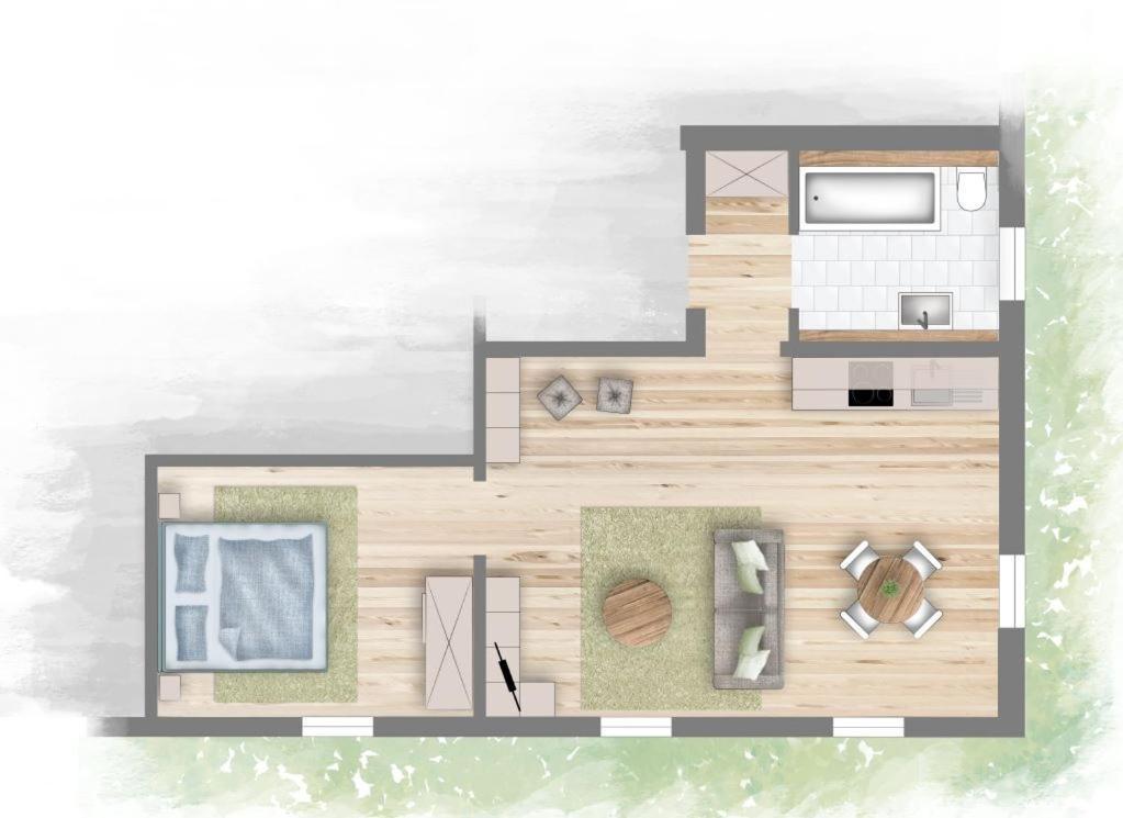 Gutshof Schirgiswalde Apartment Luaran gambar